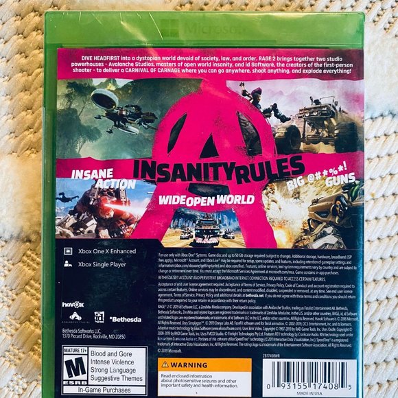 XBox ONE Rage 2 - Picture 2 of 2